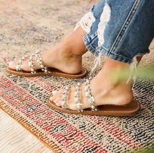 Only worn once Madden Girl Achieve Sandals in size 5